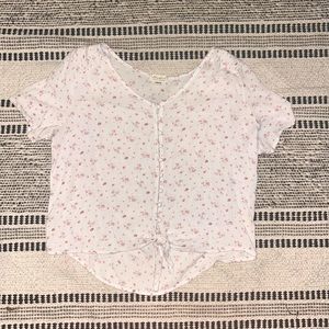 Ultra Flirt small floral blouse